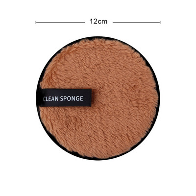 Tampoane demachiante reutilizabile Puff din microfibră Tampoane lavabile din bumbac Prosop de față Servețele de machiaj Îngrijirea pielii Feței Puf de curățare pentru arta unghiilor