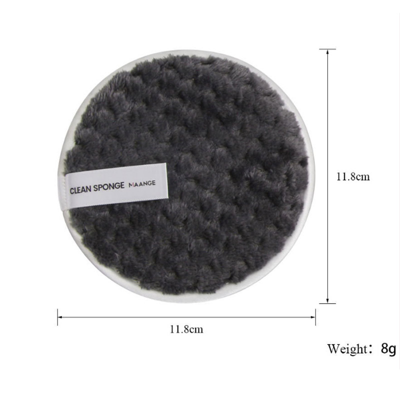 1 buc Tampoane demachiante Cosmetice Prosop de față reutilizabile Șervețele de machiaj Pânză Tampoane lavabile din bumbac Instrument de curățare pentru îngrijirea pielii