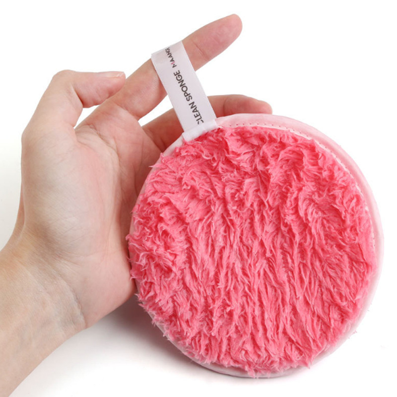 1 buc Tampoane demachiante Cosmetice Prosop de față reutilizabile Șervețele de machiaj Pânză Tampoane lavabile din bumbac Instrument de curățare pentru îngrijirea pielii