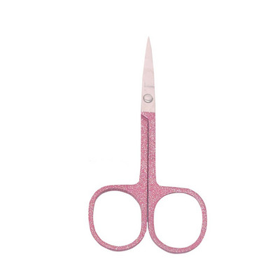 1 buc foarfece pentru sprâncene, unelte pentru unghii din oțel inoxidabil, pentru sprâncene, nas, pentru gene, foarfece multifuncțională pentru păr facial, machiaj frumusețe