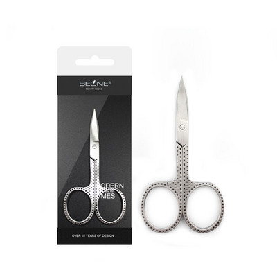 Oțel inoxidabil de înaltă calitate, cu vârf ascuțit, stea pentru sprâncene, foarfecă de machiaj, manichiură, tuns păr, pensetă, foarfece, instrument de frumusețe