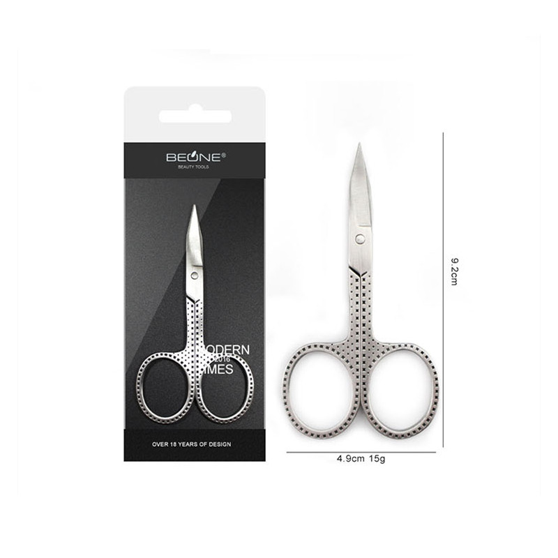 Oțel inoxidabil de înaltă calitate, cu vârf ascuțit, stea pentru sprâncene, foarfecă de machiaj, manichiură, tuns păr, pensetă, foarfece, instrument de frumusețe