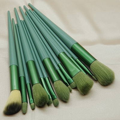 5-13 bucăți/pachet pensule de machiaj moi pufoase set portabil pentru fond de ten cosmetic fard pudră fard perii și instrumente de machiaj