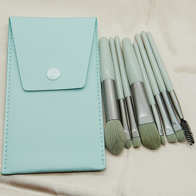 5-13 bucăți/pachet pensule de machiaj moi pufoase set portabil pentru fond de ten cosmetic fard pudră fard perii și instrumente de machiaj