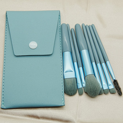 5-13 bucăți/pachet pensule de machiaj moi pufoase set portabil pentru fond de ten cosmetic fard pudră fard perii și instrumente de machiaj