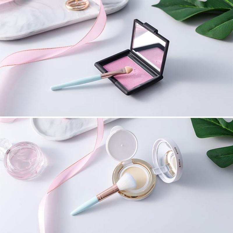 5db/szett Sminkefék Eszközkészlet Kozmetikai púder szemhéjpúder Blending Beauty Make Up Brush Finom puha ecset Maquiagem