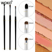 1-3db Smudge Brush Smudge Precision Eyeliner Smudge Brush Lószőr szemhéjfesték Smudge Brush Kis Smoky Liner Sminkecsetek