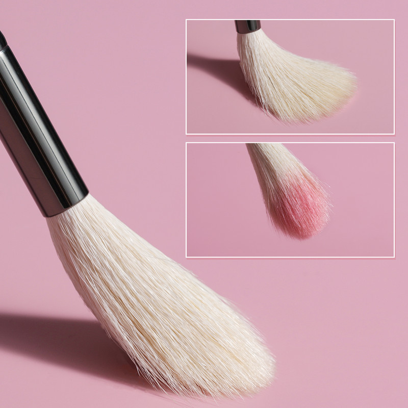 OVW 2 DB kecskeszőr láng alakú kiemelő ecset puha professzionális arclegyező smink ecsetek szett Beauty Cosmetics Tool Maquiagem