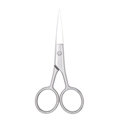 1 buc din oțel inoxidabil machiaj mic foarfece de îngrijire sprâncene barbă mustață instrument pentru păr