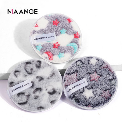 3-5 τμχ Πετσέτα καθαρισμού προσώπου για αφαίρεση μικροϊνών που πλένεται επαναχρησιμοποιήσιμη πετσέτα καθαρισμού μακιγιάζ Σφουγγάρι διπλής στρώσης καθαρισμού ρουφηξιών Εργαλεία καθαρισμού