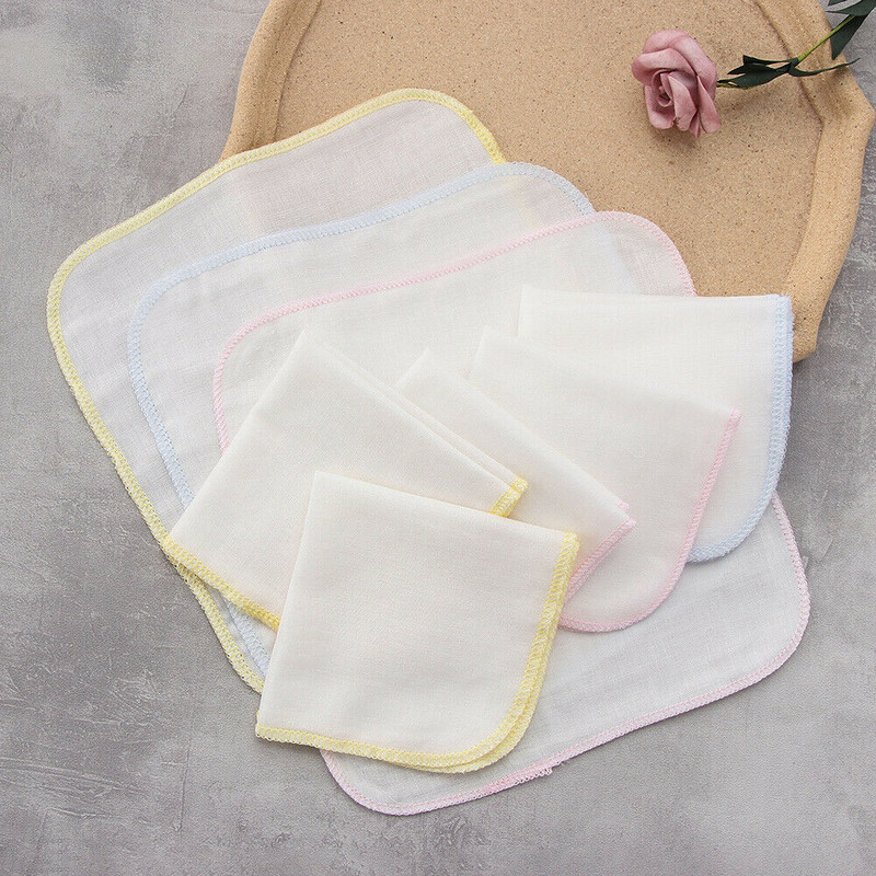 10/20/30 buc. Prosop moale pentru reîmprospătare a feței, cârpă de muselină de bumbac, demachiant, tampon de curățare a feței, instrument de îngrijire a pielii de tip pătrat