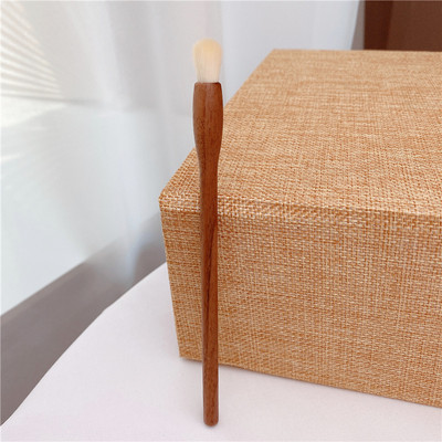 Set de pensule de machiaj din nuc, pudră cosmetică de înaltă calitate, fond de ten, fard de ochi, perie de machiaj, mâner din lemn