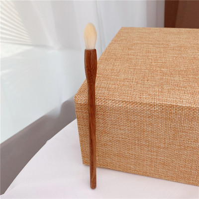 Set de pensule de machiaj din nuc, pudră cosmetică de înaltă calitate, fond de ten, fard de ochi, perie de machiaj, mâner din lemn