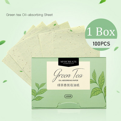 100 vnt./dėžutėje Veido aliejukas, tepamasis popierius Patvarus matinis veido servetėlės Veido valiklis Aliejaus kontrolė Aliejų sugeriantys veido valymo įrankiai Nauja