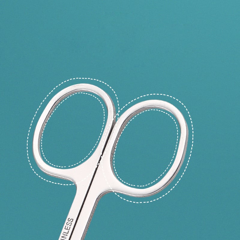 Foarfecă pentru sprâncene Machiaj Trimmer pentru gene Dispozitiv de îndepărtare a părului facial Manichiură Foarfecă pentru unghii Instrument pentru cuticule Foarfece pentru frumusețe