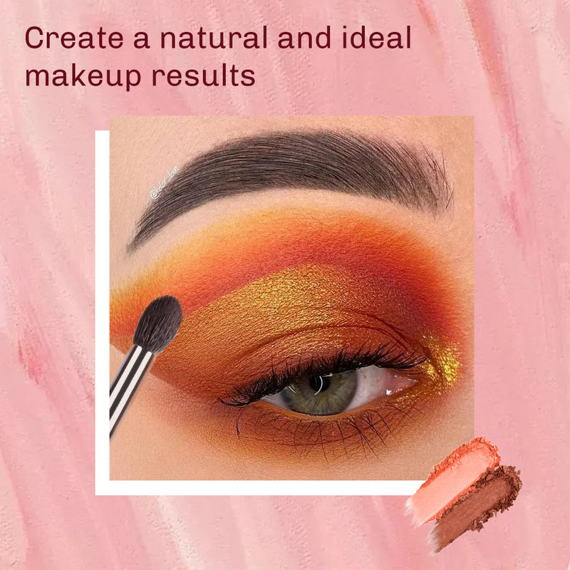 OVW kecskeszőr professzionális kefe sminkkészlet Natural Brochas Maquillaje Make Up Tapered Blender Highlight Brush Blusher