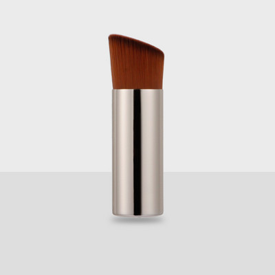 1 buc Mini pensule portabile de machiaj pentru fond de ten lichid Perie cu cap oblic fără sudură Instrumente cosmetice profesionale