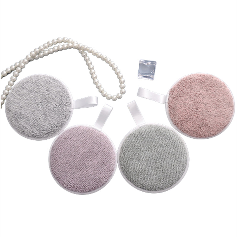 Demachiant moale reutilizabil Tampoane din cârpă din microfibră Dispozitiv de îndepărtare a prosopului Dispozitiv de curățare a feței Machiaj de pluș Umed uscat Pudră de curățare leneș