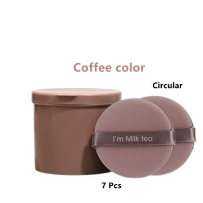 Set cutie de 7 bucăți pentru machiaj cu căpșuni, doamnelor, fond de ten moale, izolare, pernă de aer, cu două fețe, instrument de machiaj pentru frumusețe.