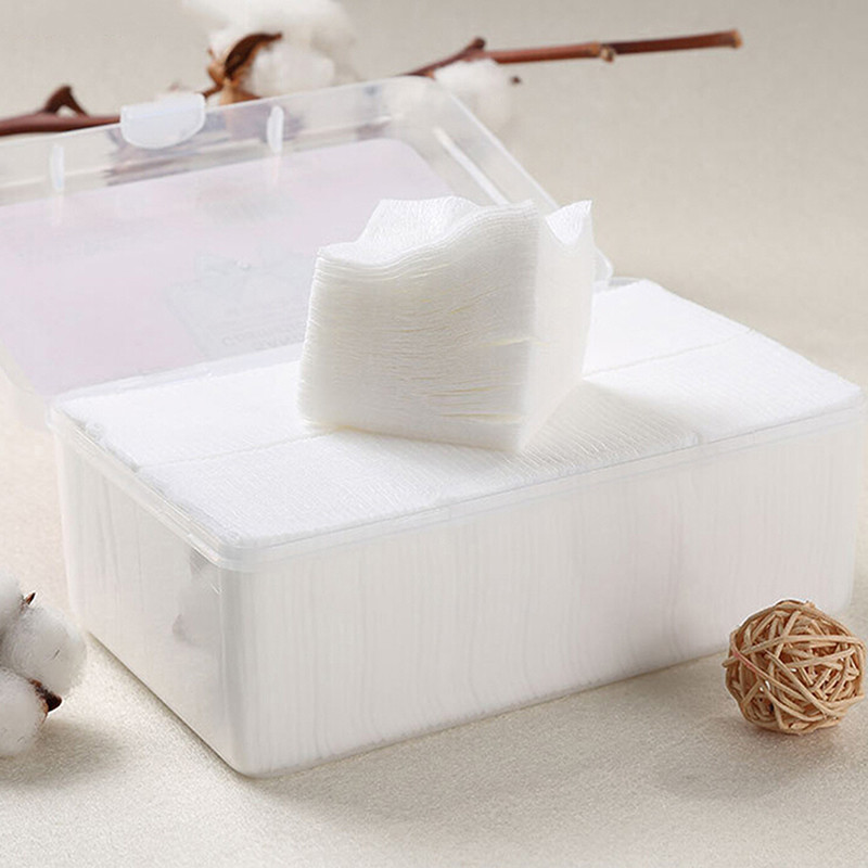 1000 vnt./komplektas vienkartinės makiažo servetėlės, minkštos makiažo valiklio pagalvėlės, itin plonos veido valymo servetėlės makiažo priemonė