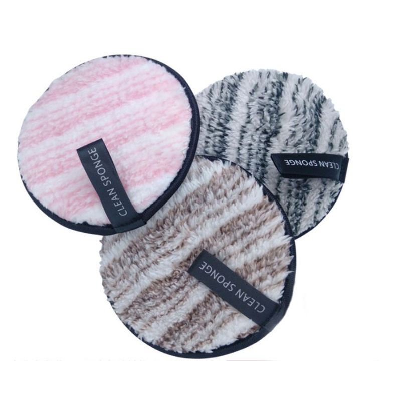 Tampoane demachiante reutilizabile Șervețele lavabile din bumbac Burete pentru îndepărtarea microfibrelor Rotunzi din bumbac reutilizabile Instrumente de machiaj Puf de curățare