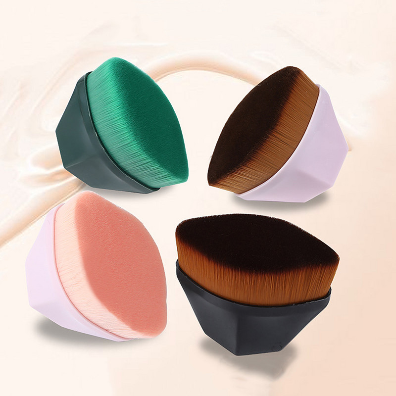 1 buc Pensule pentru fond de ten BB Cream Pensule de machiaj Pensule pentru pudră liberă Kit plat Pincel Maquiagem Nr. 55 Pensule pentru machiaj
