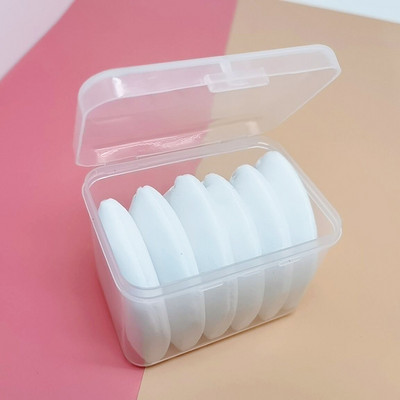 6 tk/komplekt Velvet Triangle Powder Puff Jumesvammid näole Silmadele Kontuuriv Shadow Seal Cosmetic Foundation Makeup Tool