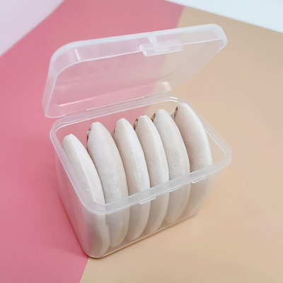 6 tk/komplekt Velvet Triangle Powder Puff Jumesvammid näole Silmadele Kontuuriv Shadow Seal Cosmetic Foundation Makeup Tool