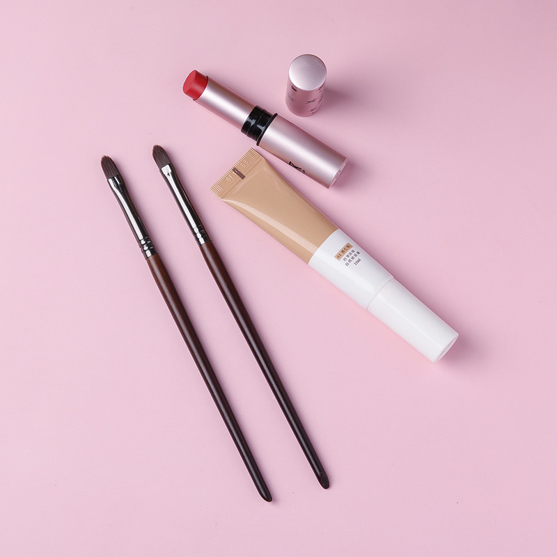 BETHY BEAUTY Pensula de buze N63 2BUC pentru pensule de machiaj pentru frumusețe Instrument cosmetic