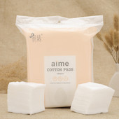 1000 tk/kott Kosmeetilised vatipadjad meigieemaldaja siid, õhuke hubane pehme mittekootud lausriidest näopuhastussalvrätikud, mis ei jäta prahti, nahahooldus