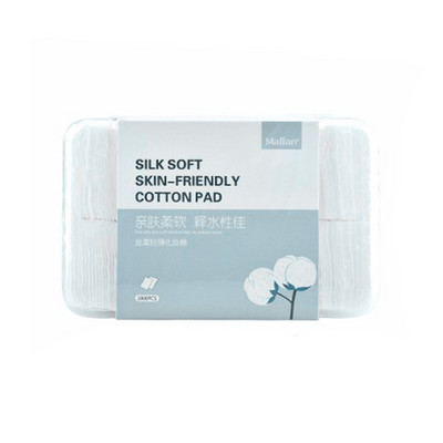 1000 tk/kott Kosmeetilised vatipadjad meigieemaldaja siid, õhuke hubane pehme mittekootud lausriidest näopuhastussalvrätikud, mis ei jäta prahti, nahahooldus