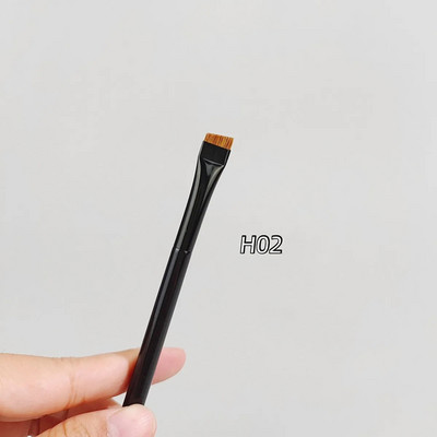 Pensule profesionale pentru machiaj pentru ochi LOYBJ Perie plată pentru eyeliner Perie înclinată pentru sprâncene Contur cosmetic Instrumente pentru perie de machiaj super fin