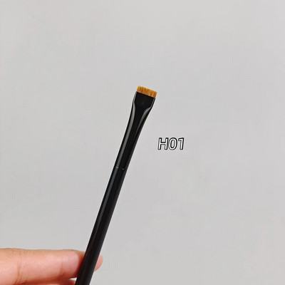 Pensule profesionale pentru machiaj pentru ochi LOYBJ Perie plată pentru eyeliner Perie înclinată pentru sprâncene Contur cosmetic Instrumente pentru perie de machiaj super fin