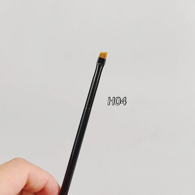 Pensule profesionale pentru machiaj pentru ochi LOYBJ Perie plată pentru eyeliner Perie înclinată pentru sprâncene Contur cosmetic Instrumente pentru perie de machiaj super fin