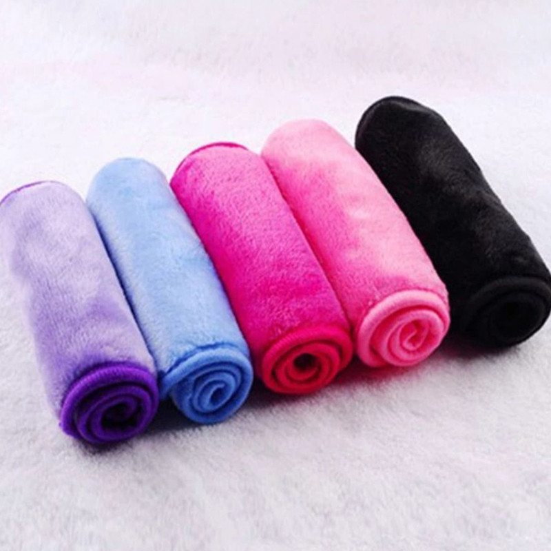 Tampoane de curățare lavabile Demachiante din microfibră Prosop de toaletă reutilizabile Prosop Cosmetice Servețele pentru curățarea feței Îngrijirea pielii Frumusețe