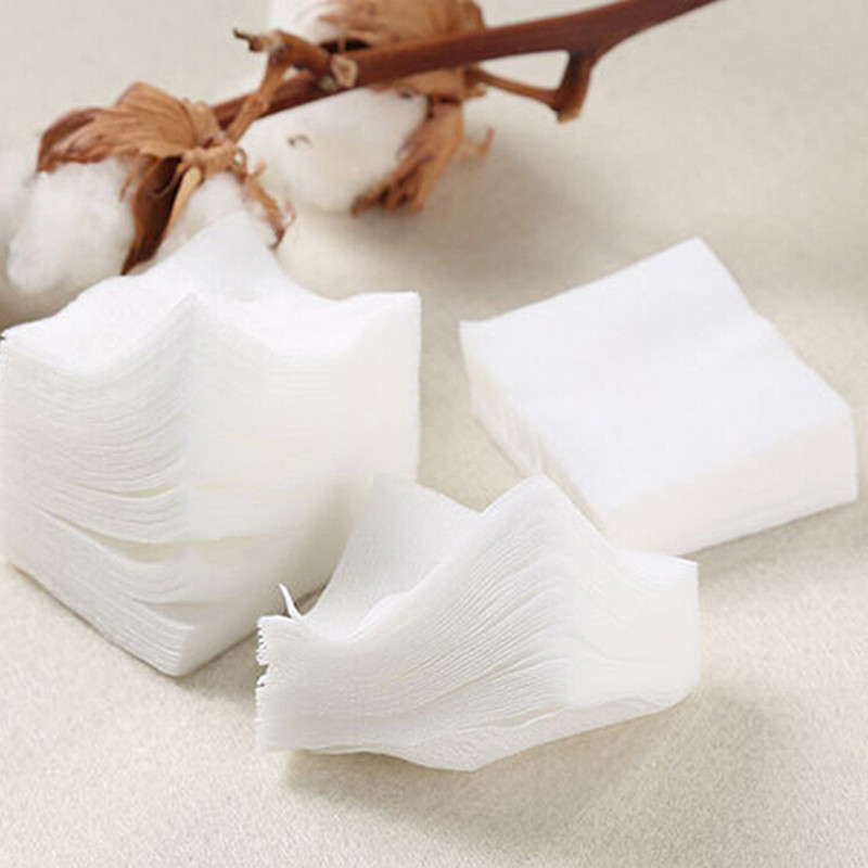 1000 tk/komplekt Kvaliteetsed ühekordselt kasutatavad meigipuuvillased salvrätikud Pehmed meigieemalduspadjakesed Üliõhukesed näopuhastuspaberiga meigitööriistad