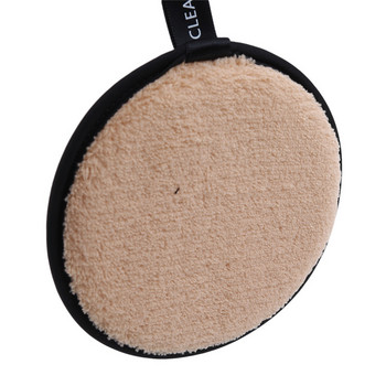 1PC многоцветен Makeup Puff Microfiber Sponge Cloth Pad Средство за премахване на грим Face Wash Инструмент за грим Beauty Korean Buffy
