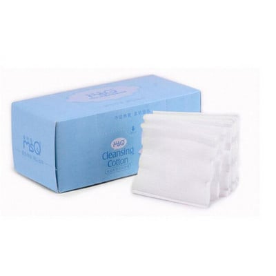 50 buc/sac Tampoane de bumbac organic pentru curățarea feței Dispozitiv pentru îndepărtarea ojei pentru țesut cosmetic Machiaj Frumusețe Instrumente de îngrijire a pielii