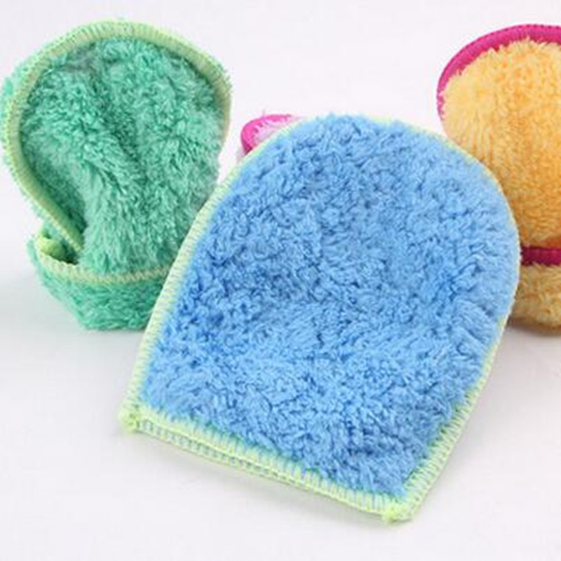 1 buc. Mănuși de demachiaj reutilizabile Tampoane de demachiere din microfibră Pânză de demachiere moale Tampoane pentru curățarea feței Instrumente de îngrijire a pielii