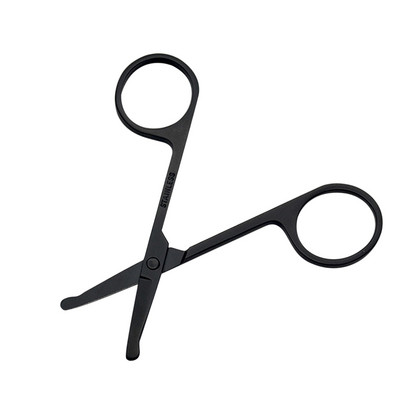 1 buc Foarfece pentru păr nazal Mini mașină de tuns pentru nas Foarfece pentru sprâncene Foarfece Vibrissa pentru doamnă, femei, adulți