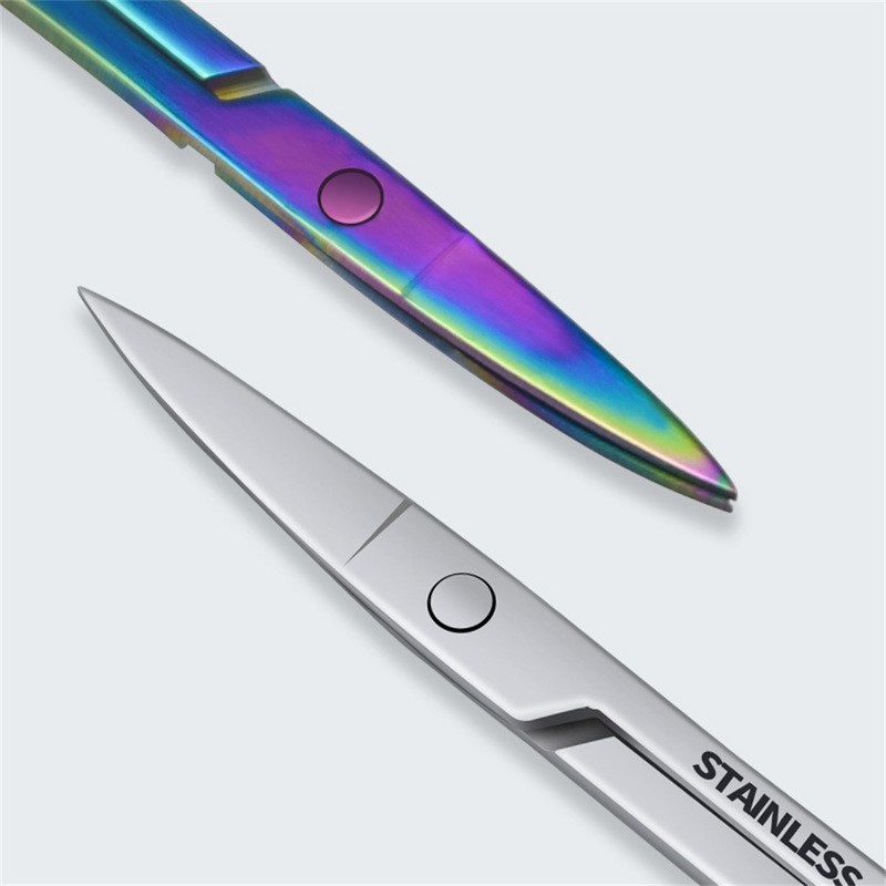 1 vnt Antakių stiklinė žirklės Moteriškas makiažas Blakstienų kirpiklis veido plaukų šalinimo priemonė manikiūro žirklės Nagų odelių įrankiai Grožio įrankiai