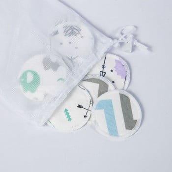 Επαναχρησιμοποιήσιμο μαξιλαράκι ντεμακιγιάζ που πλένεται καθαριστικό προσώπου Βαμβακερά επιθέματα Wipe Pad Nail Art Cleansing Cosmetics