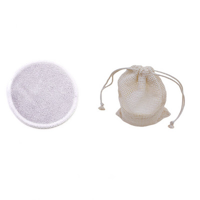 10 bucăți/set tampoane reutilizabile din fibră de bambus, lavabile, rotunde, pentru îndepărtarea machiajului, tampon de bumbac, pentru curățarea feței, instrument cosmetic pentru îngrijirea pielii