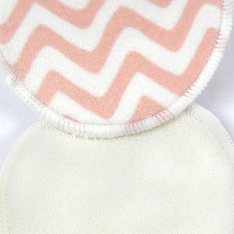 12 бр. Миещи се тампони за премахване на грим Двуслойни кадифени почистващи тампони за многократна употреба Бамбукови влакна Памук с чанта за съхранение Грижа за кожата