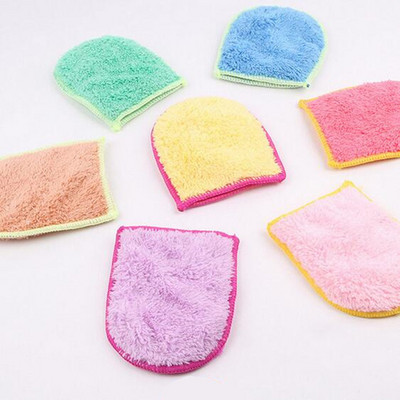 1 buc. Mănuși de demachiaj reutilizabile Tampoane de demachiere din microfibră Pânză de demachiere moale Tampoane pentru curățarea feței Instrumente de îngrijire a pielii