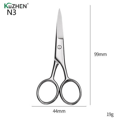 Manichiură Tunderea feței Îngrijire modelare Instrumente mici pentru unghii din oțel inoxidabil Sprâncene Nas Foarfece pentru tăiere Machiaj Instrument de frumusețe