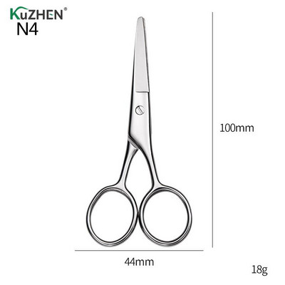 Manichiură Tunderea feței Îngrijire modelare Instrumente mici pentru unghii din oțel inoxidabil Sprâncene Nas Foarfece pentru tăiere Machiaj Instrument de frumusețe