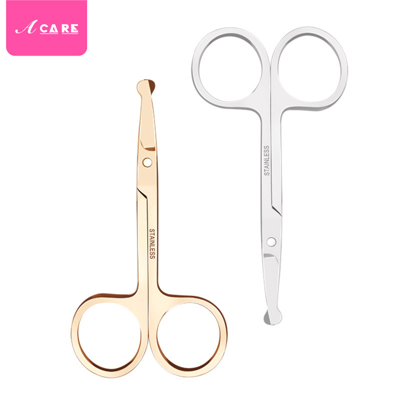 ACARE din inoxidabil sprancene nas foarfece pentru tăiere manichiură tunderea feței pensetă machiaj instrument de frumusețe