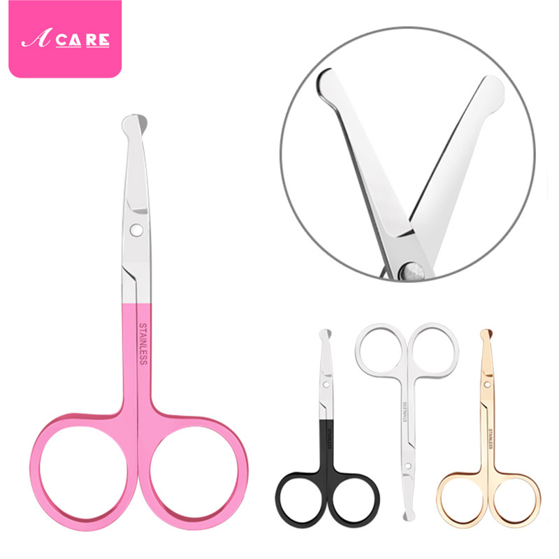 ACARE din inoxidabil sprancene nas foarfece pentru tăiere manichiură tunderea feței pensetă machiaj instrument de frumusețe