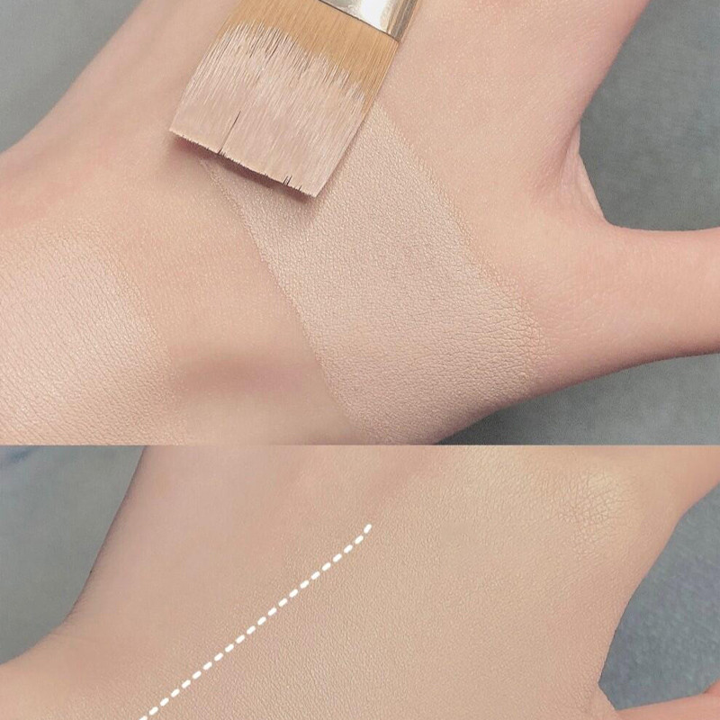 Black Makeup Brushes Flat Top Foundation Brush Flawless Face Brush Repair Brush Contour Brush skirtas skystai kreminei pudrai BB kremui